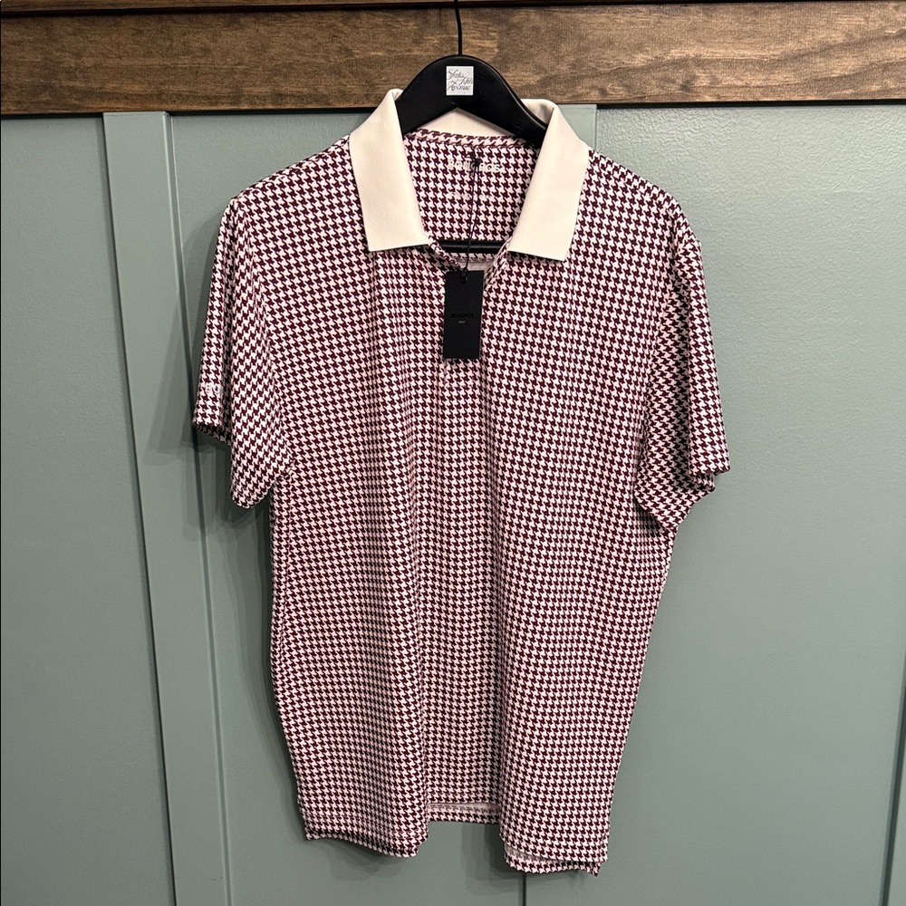 Bonobos Golf Men's Houndstooth Polo Shirt